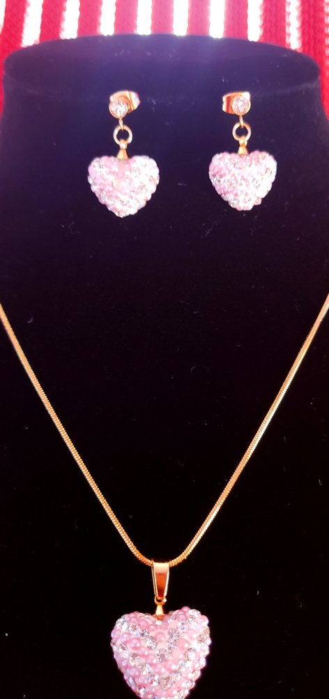 Chain set wiht  stainless steel  earrings